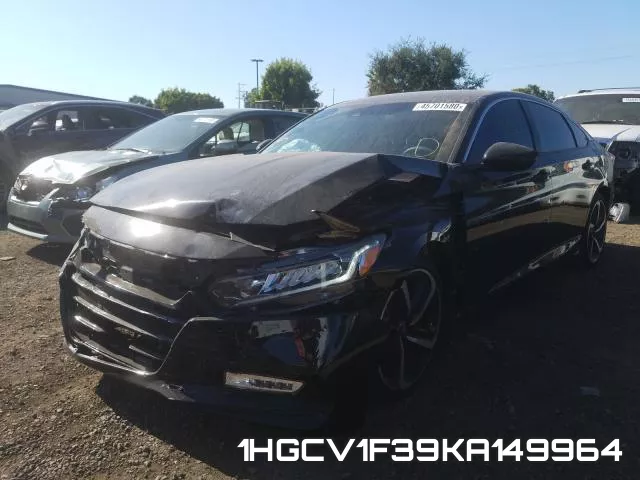1HGCV1F39KA149964 фото 3