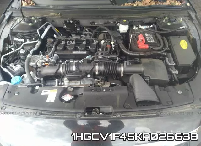 1HGCV1F45KA026638 фото 2