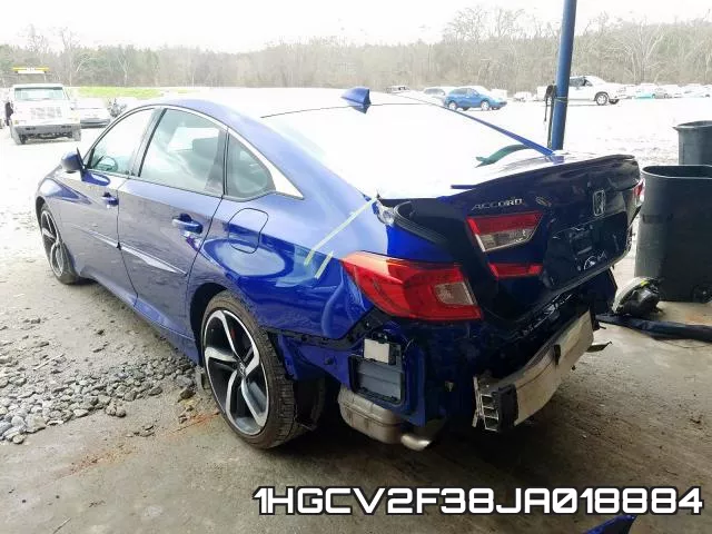1HGCV2F38JA018884 фото 4