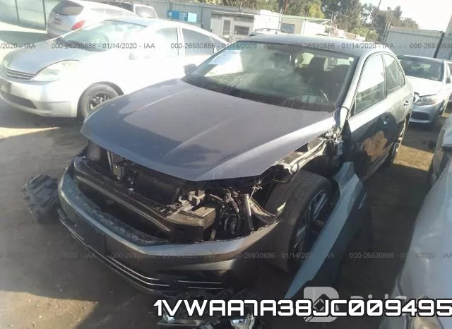 1VWAA7A38JC009495 фото 3