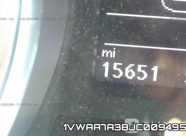 1VWAA7A38JC009495 фото 8