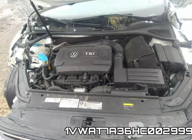 1VWAT7A36HC002999 фото 2
