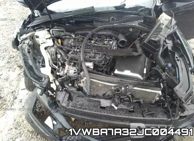1VWBA7A32JC004491 фото 2