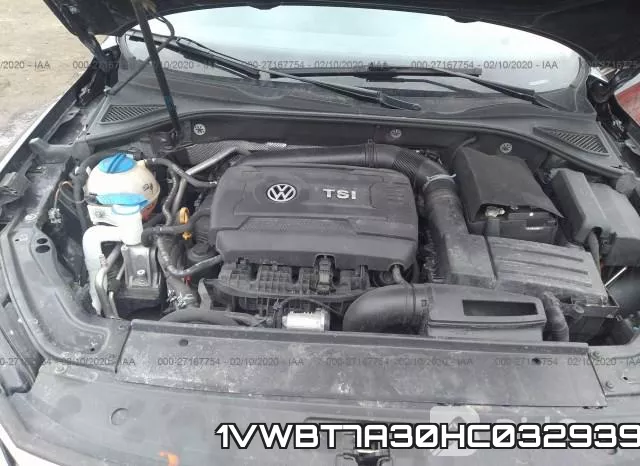 1VWBT7A30HC032939 фото 2