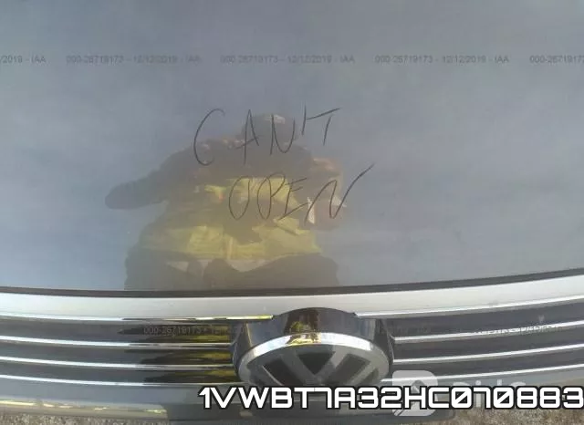 1VWBT7A32HC070883 фото 2