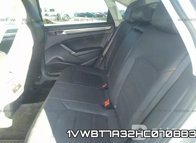 1VWBT7A32HC070883 фото 8