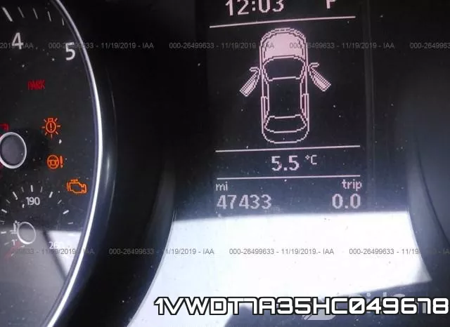 1VWDT7A35HC049678 фото 8