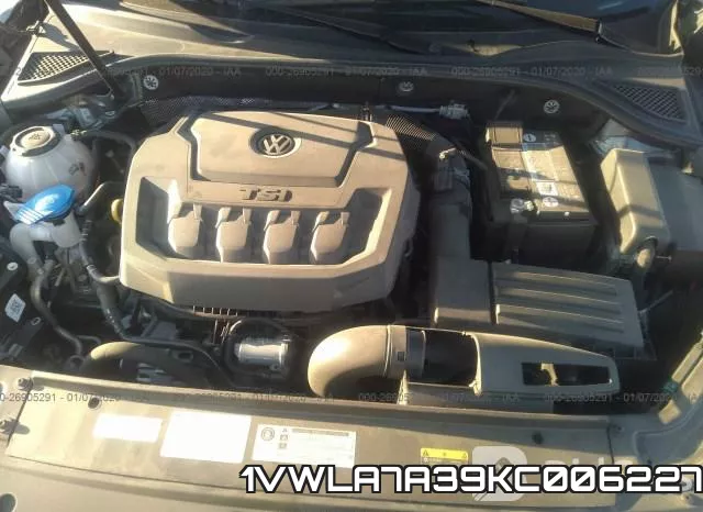1VWLA7A39KC006227 фото 2