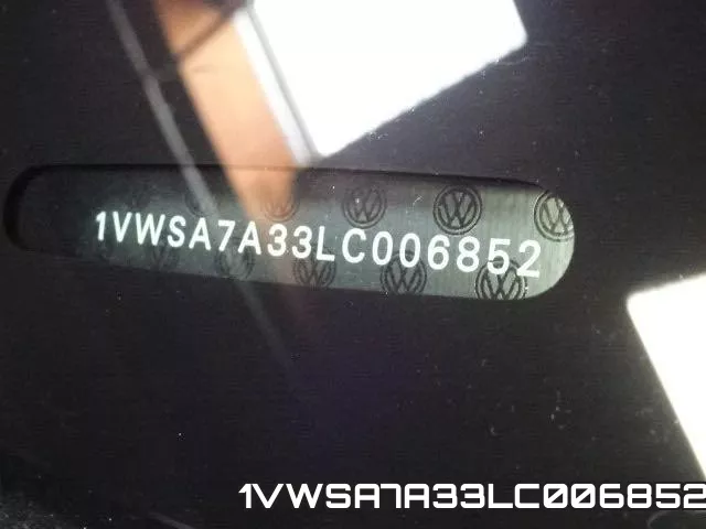 1VWSA7A33LC006852 фото 2