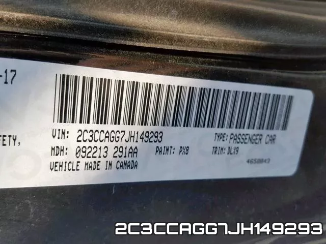2C3CCAGG7JH149293 фото 2