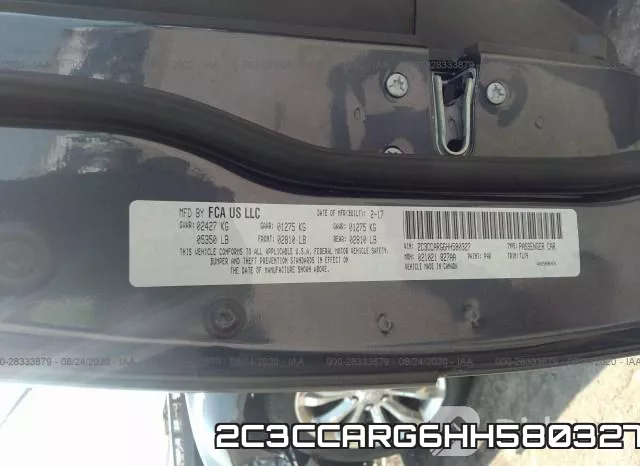 2C3CCARG6HH580327 фото 10