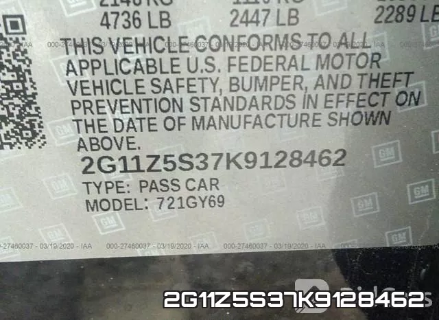 2G11Z5S37K9128462 фото 10