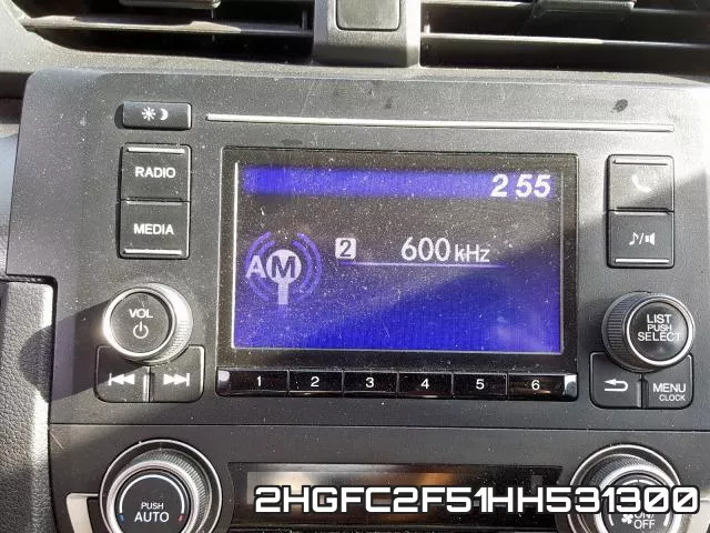 2HGFC2F51HH531300 фото 9