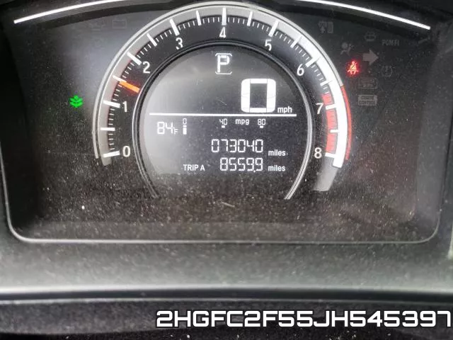 2HGFC2F55JH545397 фото 9