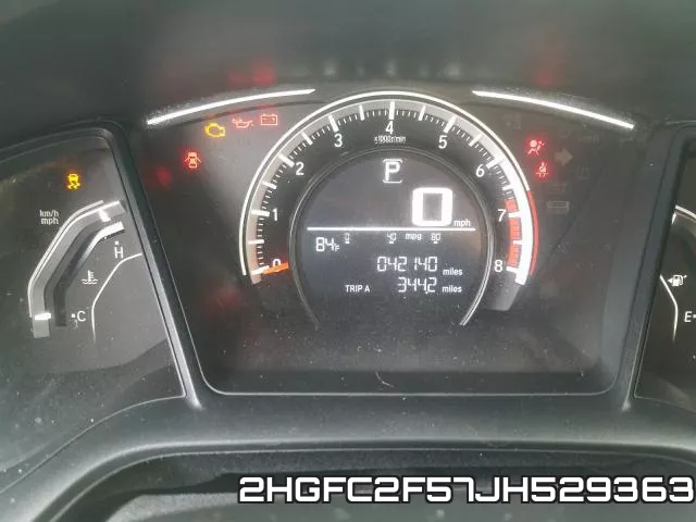2HGFC2F57JH529363 фото 9