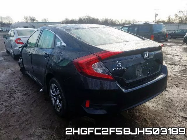 2HGFC2F58JH503189 фото 4