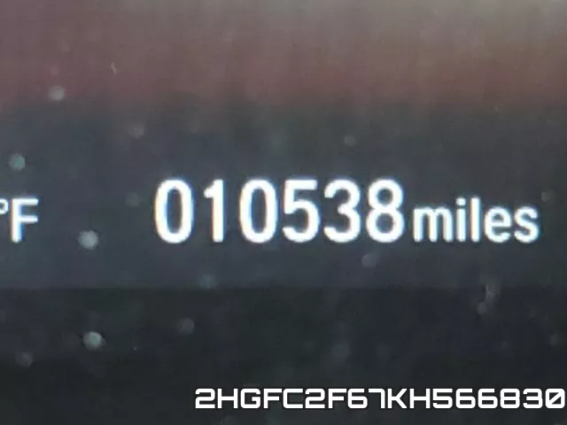2HGFC2F67KH566830 фото 9