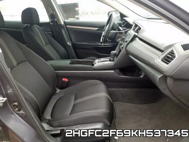 2HGFC2F69KH537345 фото 6