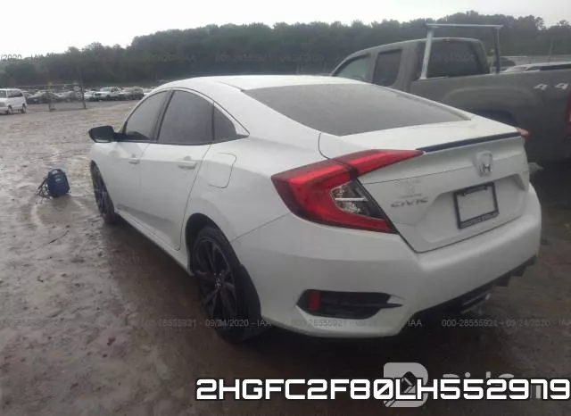 2HGFC2F80LH552979 фото 4
