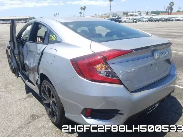2HGFC2F88LH500533 фото 4