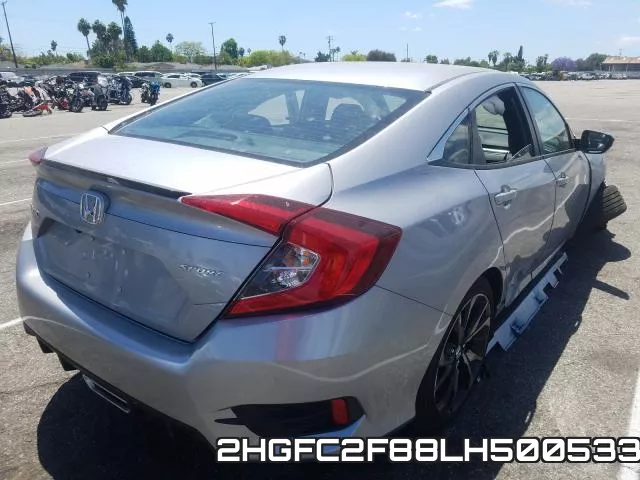 2HGFC2F88LH500533 фото 5