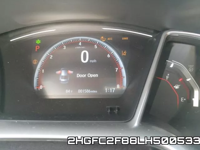 2HGFC2F88LH500533 фото 9