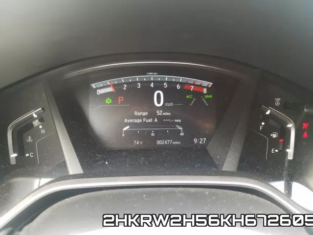 2HKRW2H56KH672605 фото 9
