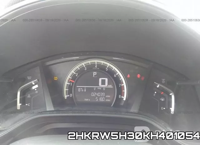2HKRW5H30KH401054 фото 8