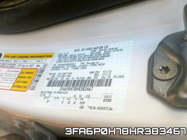 3FA6P0H78HR383467 фото 2