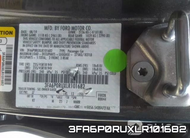 3FA6P0RUXLR101682 фото 10