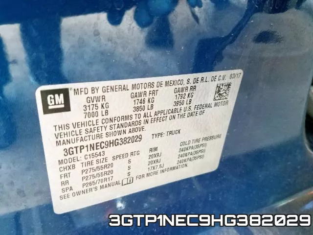 3GTP1NEC9HG382029 фото 2