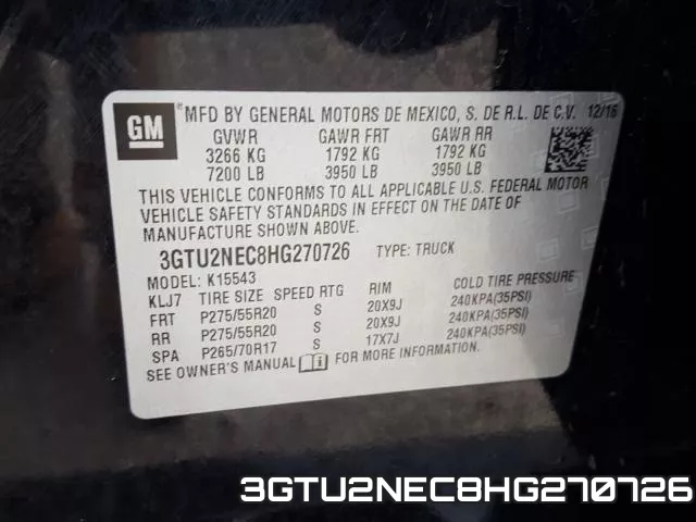 3GTU2NEC8HG270726 фото 2
