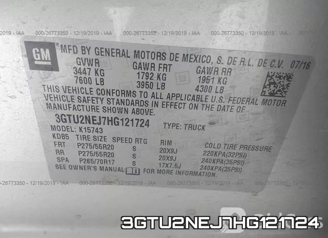 3GTU2NEJ7HG121724 фото 10
