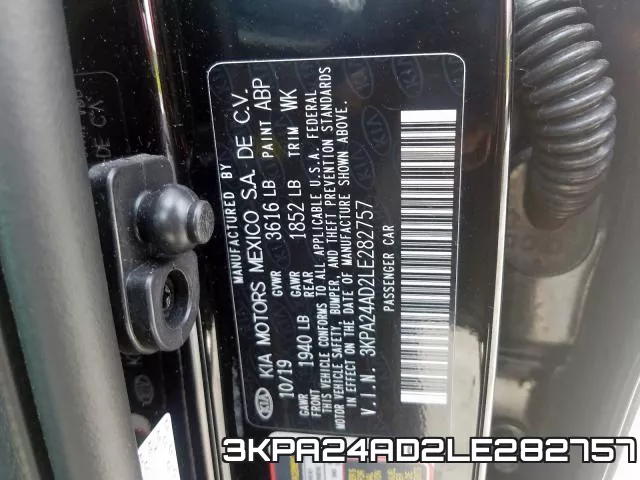 3KPA24AD2LE282757 фото 2