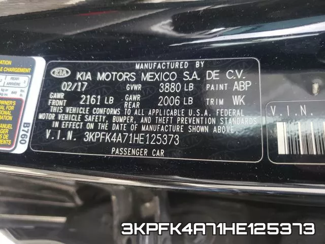3KPFK4A71HE125373 фото 2
