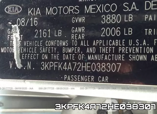 3KPFK4A72HE038307 фото 10