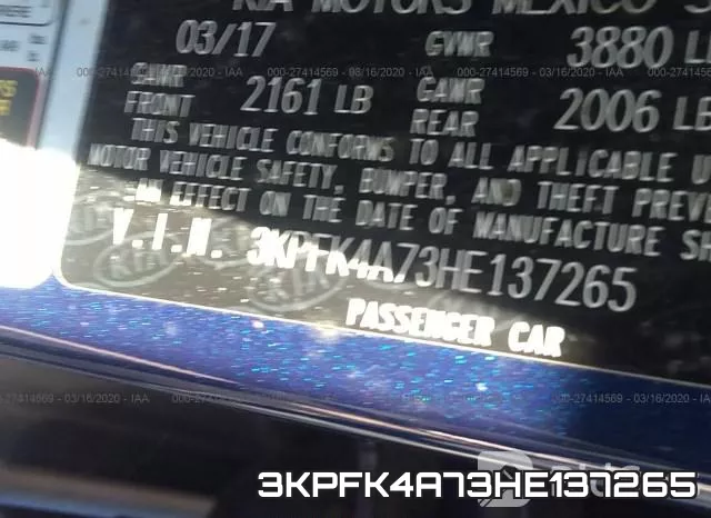 3KPFK4A73HE137265 фото 10