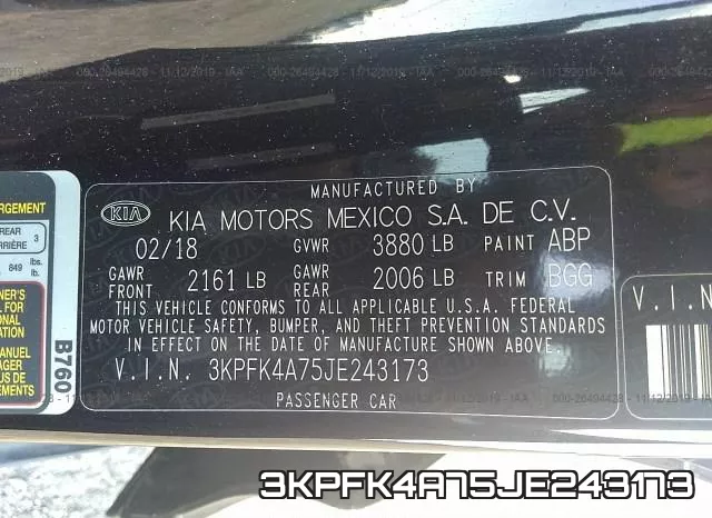 3KPFK4A75JE243173 фото 10