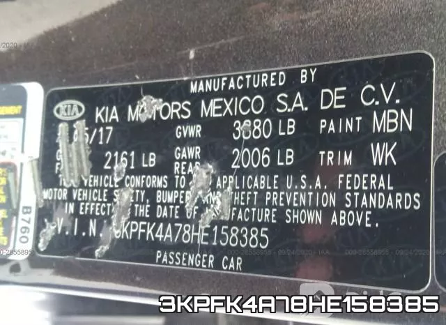 3KPFK4A78HE158385 фото 10