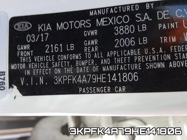 3KPFK4A79HE141806 фото 2