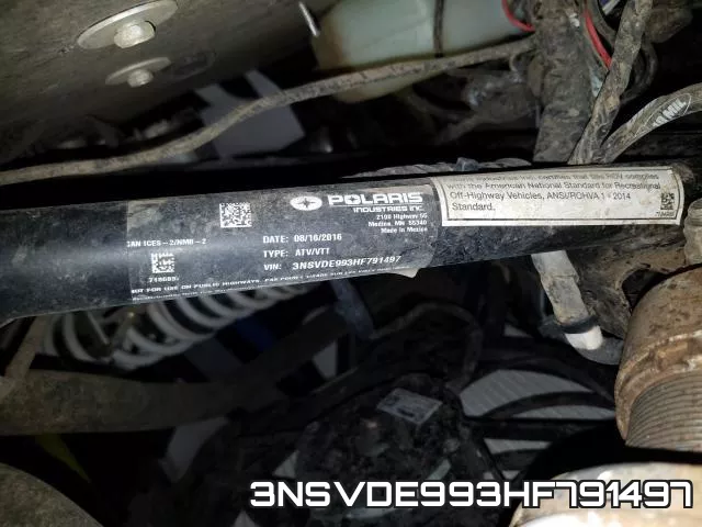 3NSVDE993HF791497 фото 2
