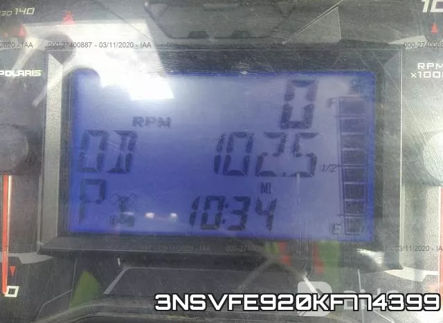 3NSVFE920KF774399 фото 8