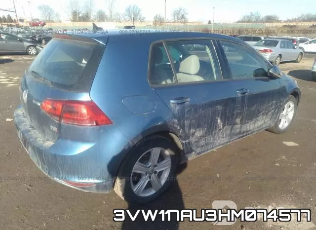 3VW117AU3HM074577 фото 5