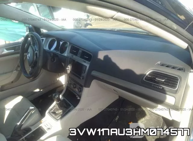 3VW117AU3HM074577 фото 6