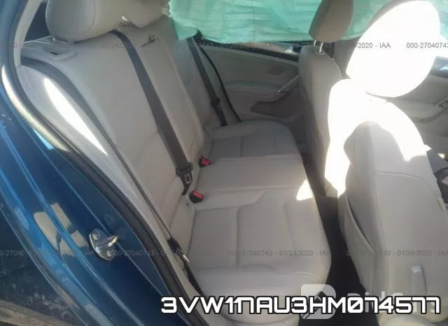 3VW117AU3HM074577 фото 9