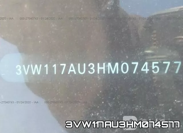 3VW117AU3HM074577 фото 10
