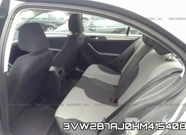 3VW2B7AJ0HM415408 фото 9