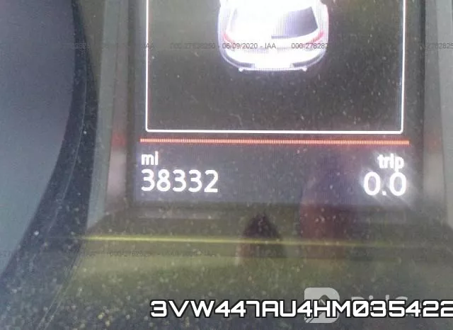 3VW447AU4HM035422 фото 8