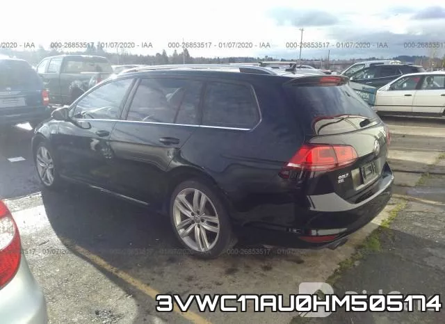 3VWC17AU0HM505174 фото 4
