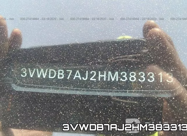 3VWDB7AJ2HM383313 фото 10